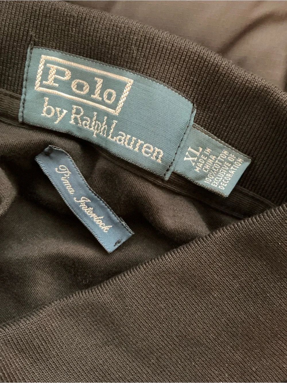 POLO Ralph Lauren Pima Interlock Polo Men’s Shirt | Black | Size XL NWT